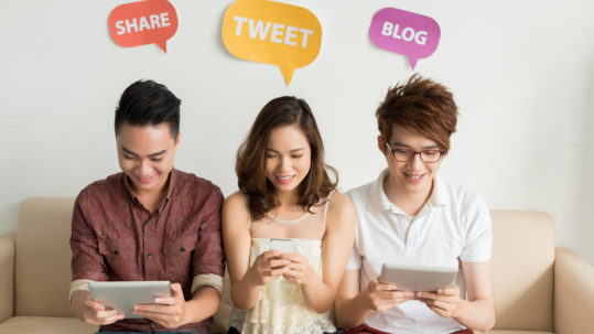 Using social media